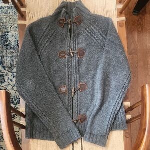DSQUARED2 Gray Zip Up Sweater